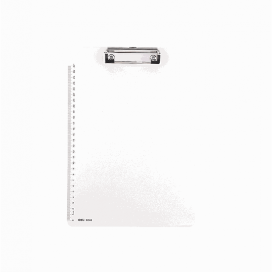 DELI ΠΙΝΑΚΙΔΑ ΣΕΜΙΝΑΡΙΟΥ PP Α4 31,5x22,5 ΛΕΥΚΗ